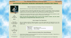 Desktop Screenshot of pigeongram.com